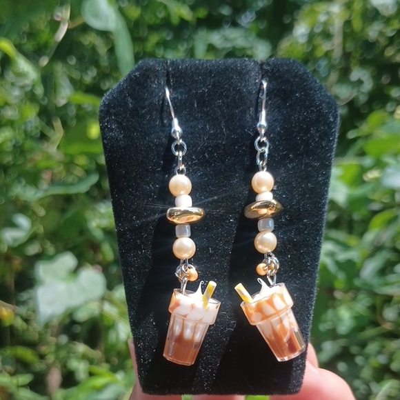 Handmade Jewelry - Handcrafted Milkshake Earrings